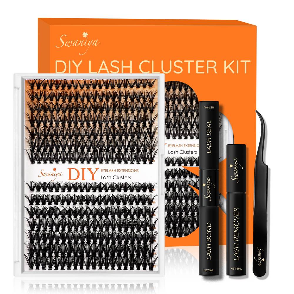 How to Choose the Right Size and Length of DIY Eyelash Extensions Clusters?